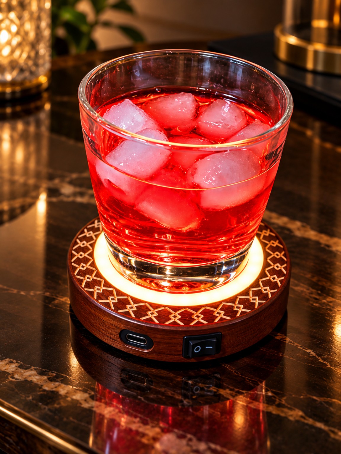 Kreative Coasters engraved design
